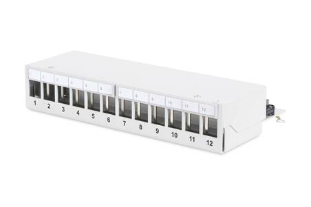 PATCH PANEL 12 PORTE DA TAVOLO SCHERMATO DIGITUS