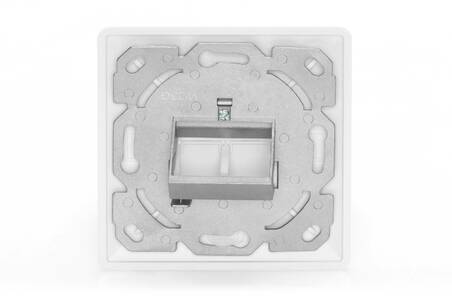 PANNELLO FRONTALE PER CASSETTA 80X80 PER 2 KEYSTONE JACK