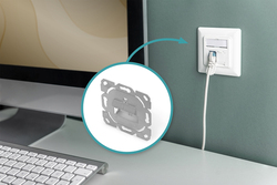 DIGITUS Pannello frontale per moduli Keystone