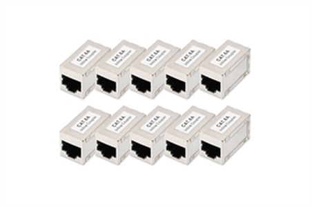 Accoppiamento modulare CAT 6A, schermato - 10 pezzo