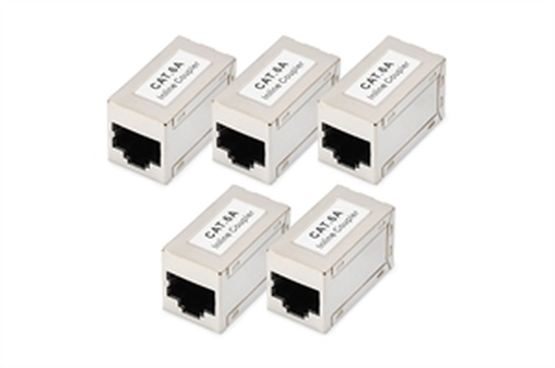 Accoppiamento modulare CAT 6A, schermato - 5 pezzo
