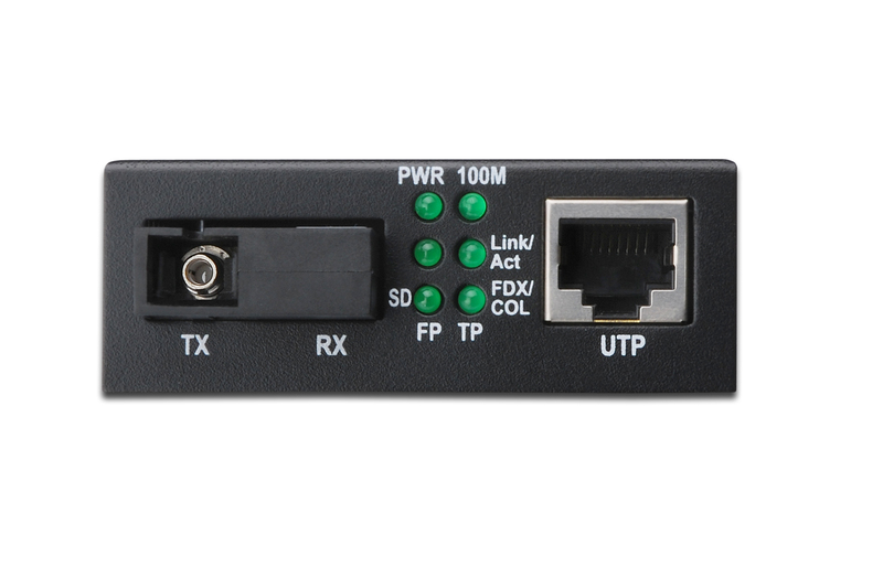 MEDIA CONVERTER SINGLEMODE BIDIREZIONALE WDM Tx 1310nm / Rx 1550nm DIGITUS