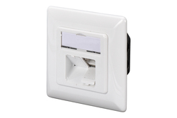PRESA A MURO ESTERNA RJ45 CAT. 6 PER RETI