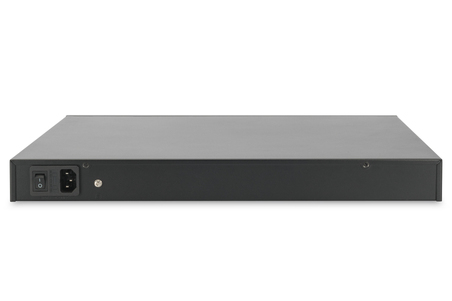 INIETTORE MID-SPAN 48 PORTE GIGABIT POE+ CON 24 PORTE ENTRATA E 24 PORTE USCITA 270W DIGITUS
