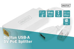 Splitter DIGITUS USB-A 5V PoE