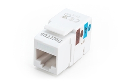 DIGITUS Modulo Keystone classe E, CAT 6, non schermato bianco