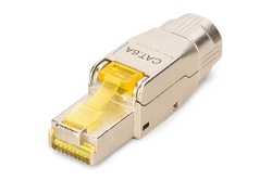 DIGITUS Connettore di terminazione CAT 6A, schermato, attacco di montaggio senza attrezzi