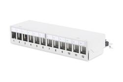 PATCH PANEL 12 PORTE DA TAVOLO SCHERMATO DIGITUS
