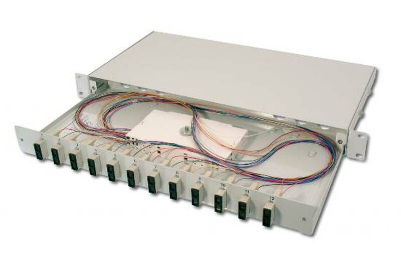 PATCH PANEL 12 PORTE DA TAVOLO SCHERMATO DIGITUS