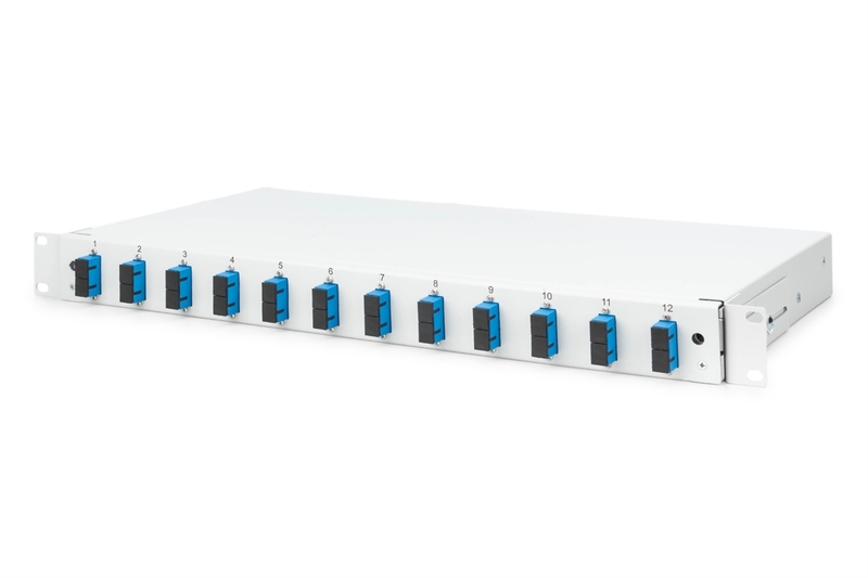 DIGITUS Desktop Modular Blank Patch Panel, schermato 6 porte