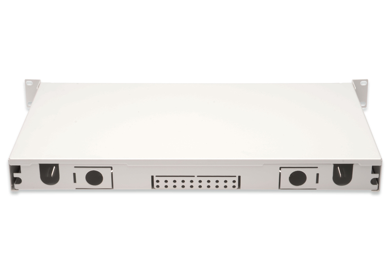 PANNELLO ESTRAIBILE 19" PER FIBRA OTTICA CON 6 CONNETTORI LC OS2 SINGLEMODE