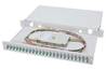 PANNELLO ESTRAIBILE 19" PER FIBRA OTTICA CON 24 CONNETTORI LC DUPLEX OM3