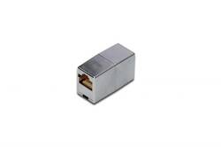 ADATTATORE 8P8C FEMMINA/FEMMINA SCHERMATO CAT. 5E RJ45