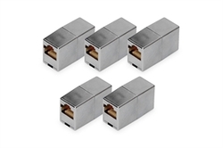 Accoppiamento modulare RJ45 CAT 5e, classe D - 5 pezzi