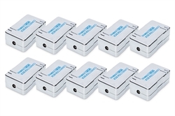 Modulo di collegamento CAT 6 per cavo con doppini - 10 pezzi