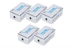 Modulo di collegamento CAT 6 per cavo con doppini - 5 pezzi