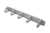 PANNELLO GUIDACAVI CON ANELLI PER ARMADI RACK 19" 1U GRIGIO