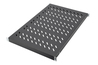 RIPIANO PER ARMADI RACK 19" ESTENSIONE VARIABILE 700-900 MM CON 4 AGGANCI COLORE NERO