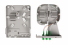 Ftth Home Distribution Unit, 3 x LC/APC duplex