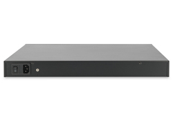 INIETTORE MID-SPAN 48 PORTE GIGABIT POE+ CON 24 PORTE ENTRATA E 24 PORTE USCITA 270W DIGITUS