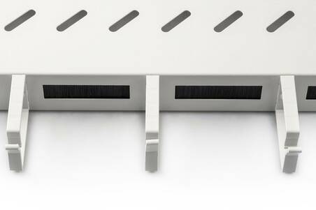 RIPIANO PER ARMADI RACK 19" CON GESTIONE CAVI PER ARMADI 800 MM COLORE GRIGIO