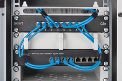 SWITCH GIGABIT ETHERNET POE GESTITO L2 8 PORTE POE, 10 POLLICI, BUDGET POE 80W