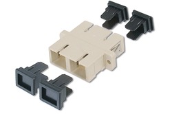 DIGITUS Accoppiamento in fibra ottica, duplex, da SC a SC, MM OM2