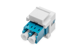 DIGITUS ADATTATORE FIBRA OTTICA LC/LC DUPLEX SINGLEMODE CON MODULO KEYSTONE