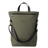 Borsa zainabile Drop gomma antipioggia dim. 30x44x14cm verde InTempo