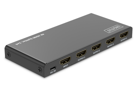 SPLITTER HDMI 1x4 4K/60Hz HDCP 2.2, EDID Control