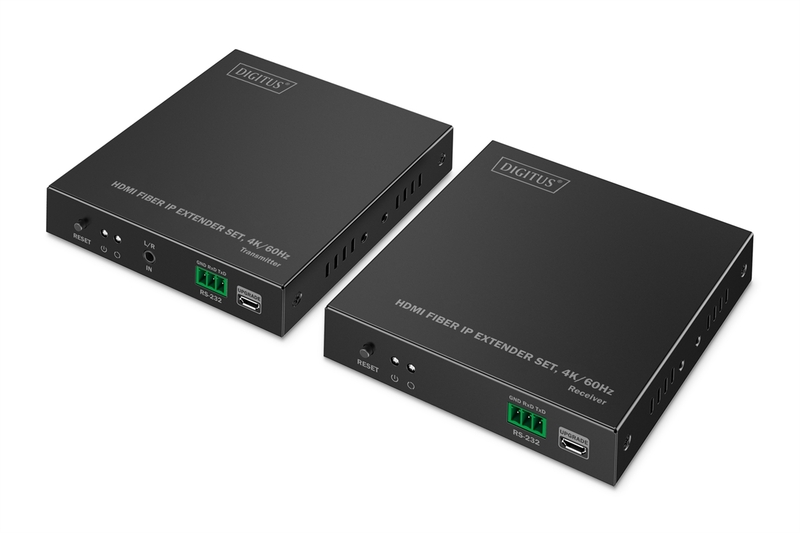 Set di estensione IP in fibra HDMI, 4K/60Hz