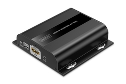 Ricevitore HDMI per DS55351, 4K/60Hz 120/200 mt. uno-a-molti, CAT, nero