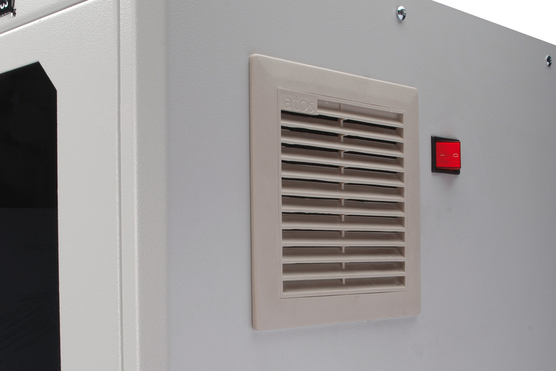 BOX VENTILATO PER SERVER E COMPUTER COLORE GRIGIO CHIARO