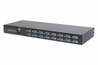 DIGITUS Commutatore KVM modulare, 16 porte