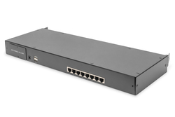 SWITCH KVM DIGITUS 2 PORTE 4K60Hz, 2 x DP in, 1 x DP/HDMI out