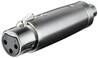 ADATTATORE XLR FEMMINA 3 POLI - RCA FEMMINA