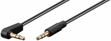 CAVO AUDIO STEREO 3,5 MM 90° MT 1