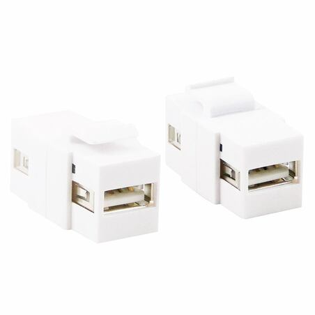 ADATTATORE KEYSTONE USB FEMMINA/FEMMINA