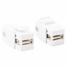 ADATTATORE KEYSTONE USB FEMMINA/FEMMINA