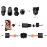 ADATTATORE FEMMINA/FEMMINA IP67 WATERPROOF DA ESTERNO CATEGORIA 6