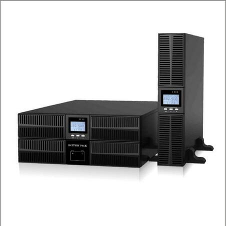 GRUPPO CONTINUITA' ONLINE 19" DOPPIA CONVERSIONE 6000VA/6000WATT