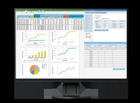 EIZO FlexScan EV2457 monitor 24,1" - NERO