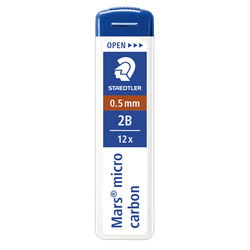 12 astucci da 12 mine 0.5mm MARSRMICRO 250 05-2B STAEDTLER
