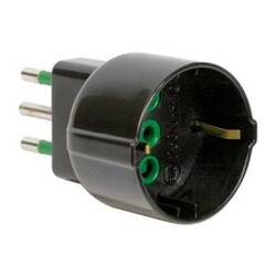 CAVO RETE UTP CAT.5E CON UN CONNETTORE RJ45 A 90 GRADI MT 1 NERO