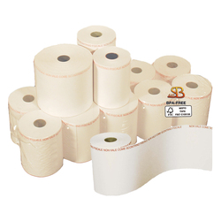 Blister 4 rotoli carta termica 55gr BPA free 60mm x 90mt Ã 88mm per Bilance