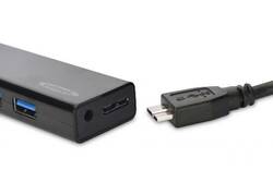 HUB 4 PORTE USB 3.0 CON ALIMENTATORE