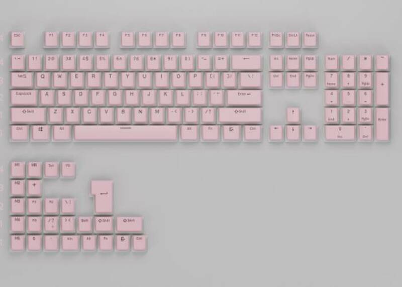 Set di 130 tasti Pudding Pink PBT OEM