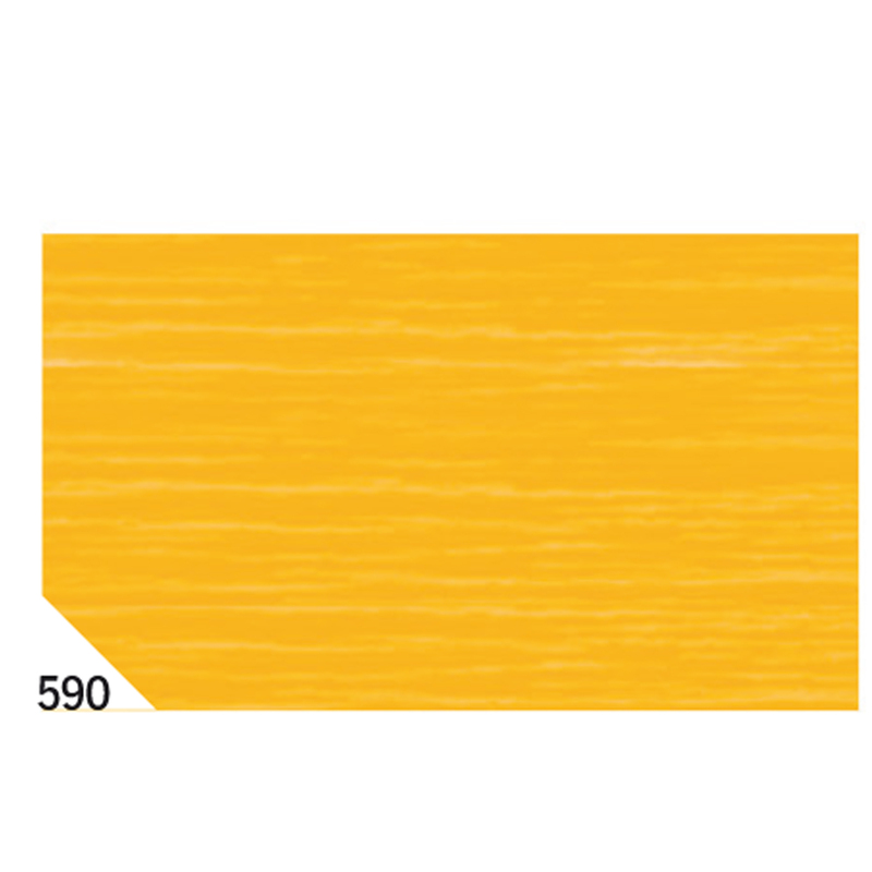 10RT CARTA CRESPA ARANCIO 590 (50X250CM) 48gr/m2 Rex Sadoch