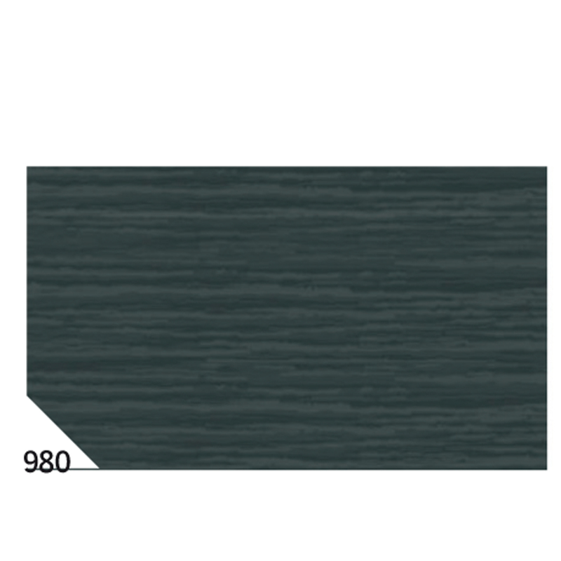 10RT CARTA CRESPA NERO 980 (50X250CM) 48gr/m2 Rex Sadoch