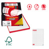 Etichetta adesiva R/300 bianca 100fg A4 tonda D20mm (88et/fg) Markin